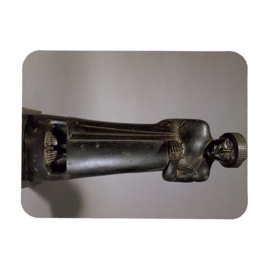 Gudea-Statue, Prinz von Lagash, Neo-Sumerian, f Magnet (Horizontal)