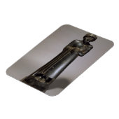 Gudea-Statue, Prinz von Lagash, Neo-Sumerian, f Magnet (Linke Seite)