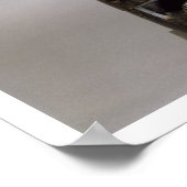 Gudea-Statue, Prinz von Lagash, Neo-Sumerian, f Poster (Ecke)