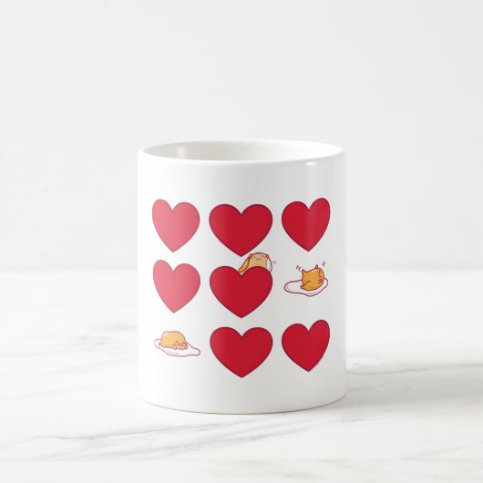 Gudetama Hearts _ Eggs Valentine_s Sweatshirt Kaffeetasse (Mittel)