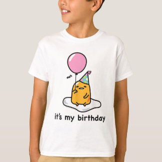 Gudetama "It's My Birthday" Tee Shirt T - Shirt