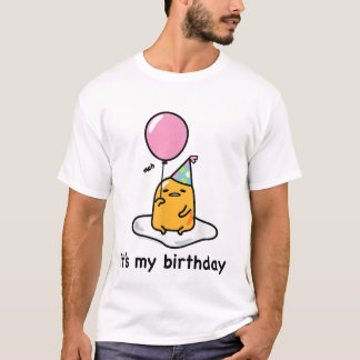 Gudetama "It's My Birthday" Tee Shirt T - Shirt