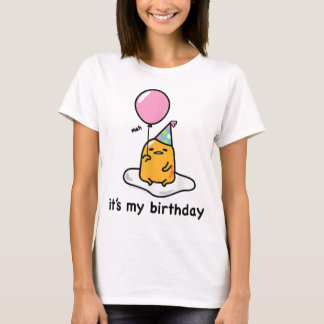 Gudetama "It's My Birthday" Tee Shirt T - Shirt