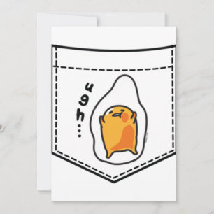 Gudetama Pocket Sweatshirt Einladung
