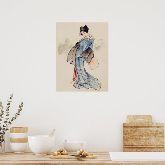 Gueisha Poster (Küche)
