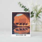 Guelta d’Archei Tschad Reise Postkarte (Stehend Vorderseite)