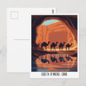 Guelta d’Archei Tschad Reise Postkarte (Vorne/Hinten)