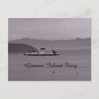 Guemes Island Ferry Postkarte
