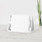 Guemes Pond Sunrise Guemes Island Dankeschön Karte (Rückseite)