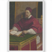 Guercino - Papst Gregory XV Aufkleber (Vorderseite)