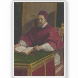 Guercino - Papst Gregory XV Aufkleber