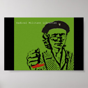 Guerilla-Bibliothekar Poster