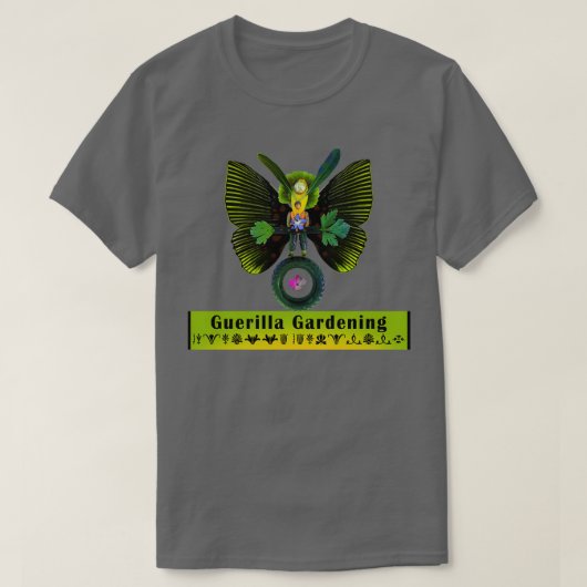 Guerilla Garening  T-Shirt (Design vorne)