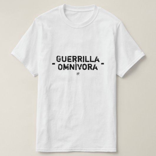 Guerilla Omnìvora T-Shirt (Design vorne)