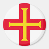 Guernesey Flag Magnet (Vorne)