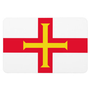 Guernesey Flagge Magnet