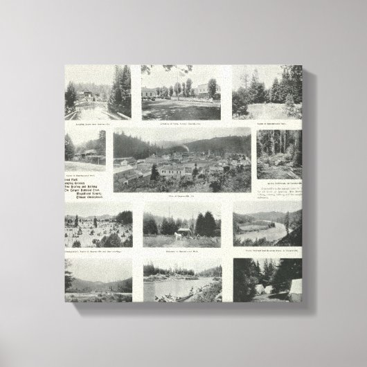 Guerneville, Kalifornien Leinwanddruck (Vorderseite)