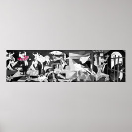 Guernica, außer ein Clown Poster