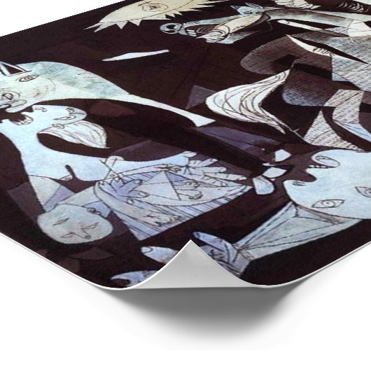 Guernica Poster (Ecke)