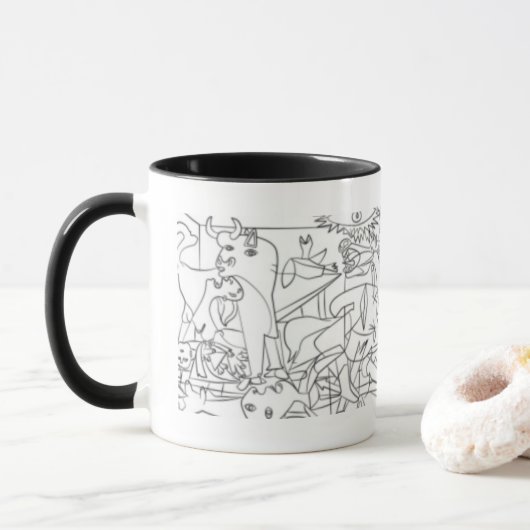 Guernica Tasse (Mit Donut)