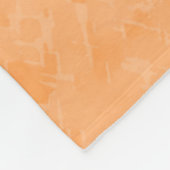 Guernsey Calf und Mutter Kuh Peach Fleecedecke (Ecke)