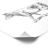 Guernsey Cow Fotodruck (Ecke)