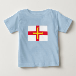 Guernsey Flag Baby T-shirt