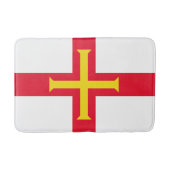 Guernsey Flag Badematte (Vorderseite)
