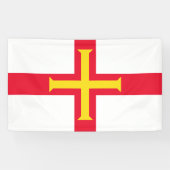 Guernsey flag Banner (Horizontal)