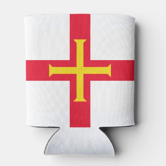 Guernsey Flag Dosenkühler (Rückseite)