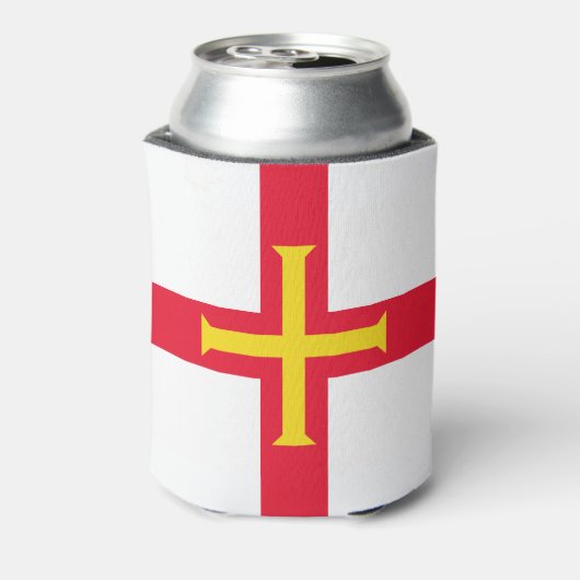 Guernsey Flag Dosenkühler (Kanne Rückseite)