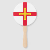 Guernsey Flag Fächer (Rückseite)