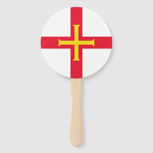 Guernsey Flag Fächer (Vorderseite)