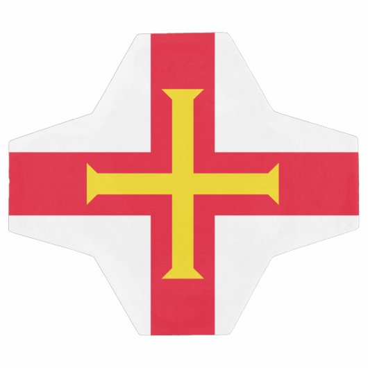 Guernsey Flag Fußball (Flach)