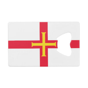 Guernsey Flag Geldbeutel Flaschenöffner