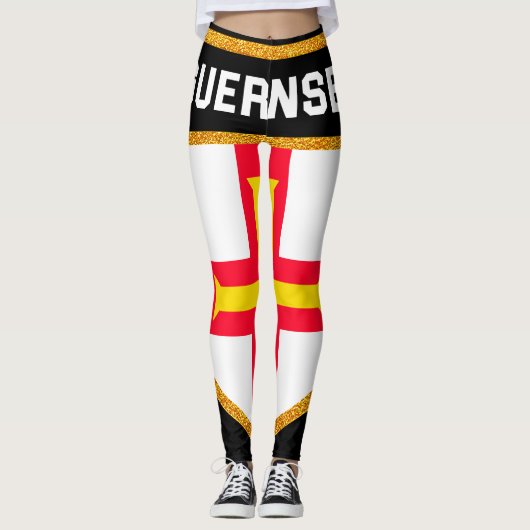 Guernsey Flag Leggings (Vorderseite)