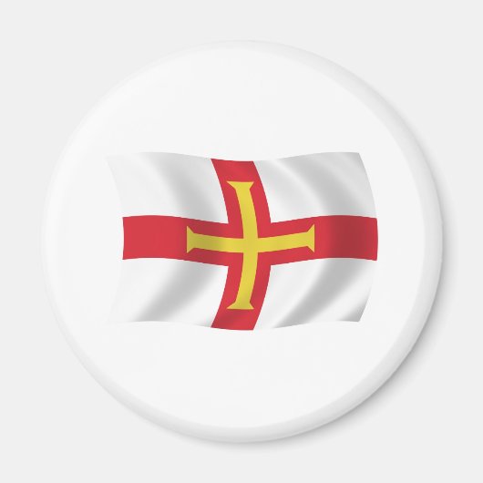 Guernsey Flag Magnet (Vorne)