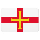 Guernsey Flag Magnet (Horizontal)