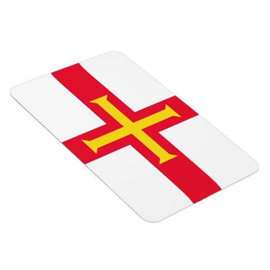 Guernsey Flag Magnet (Rechte Seite)