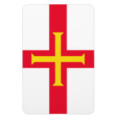 Guernsey Flag Magnet (Vertikal)