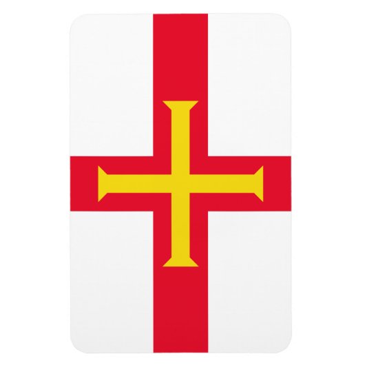 Guernsey Flag Magnet (Vertikal)