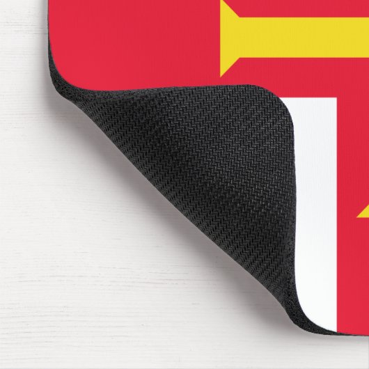 Guernsey Flag Mousepad (Ecke)