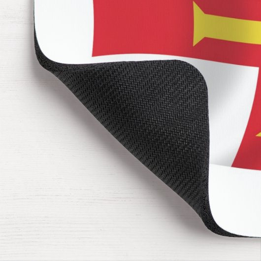 Guernsey Flag Mousepad (Ecke)
