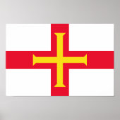 Guernsey Flag Poster (Vorne)
