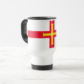 Guernsey Flag Reisebecher (Vorderseite Links)