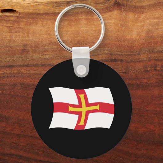 Guernsey Flag Schlüsselanhänger (Vorderseite)