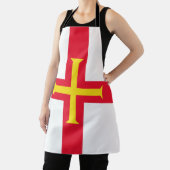 Guernsey Flag Schürze (InSitu)