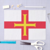 Guernsey Flag Seidenpapier (Handwerk)