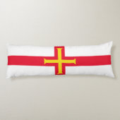 Guernsey Flag Seitenschläferkissen (Rückseite)