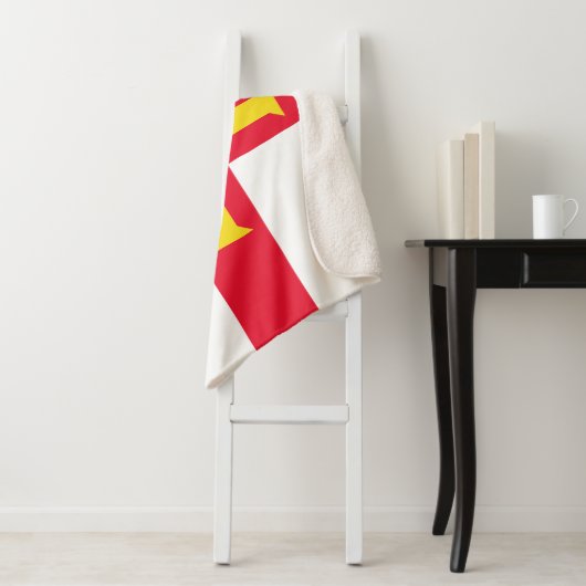 Guernsey Flag Sherpadecke (Beispiel)